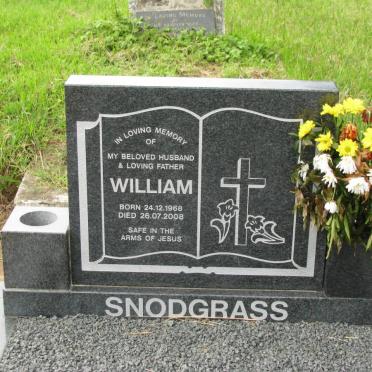 SNODGRASS William 1968-2008 