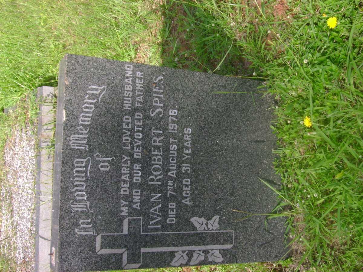 SPIES Ivan Robert -1976