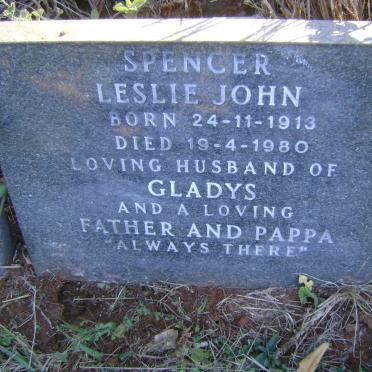 SPENCER Leslie John 1913-1980