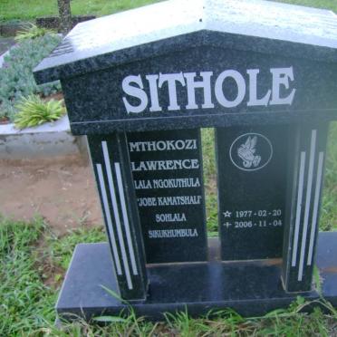 SITHOLE Mthokozi Lawrence 1977-2006