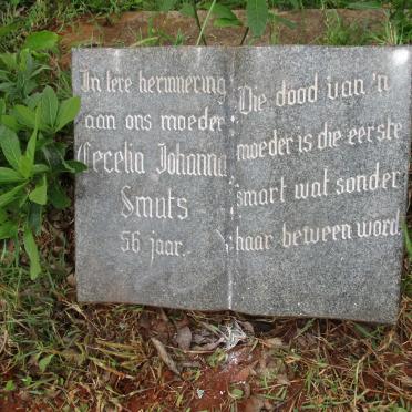 SMUTS Cecelia Johanna -1961