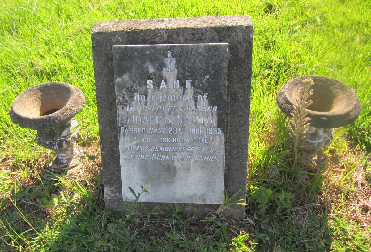 SMUTS Josef S. -1955