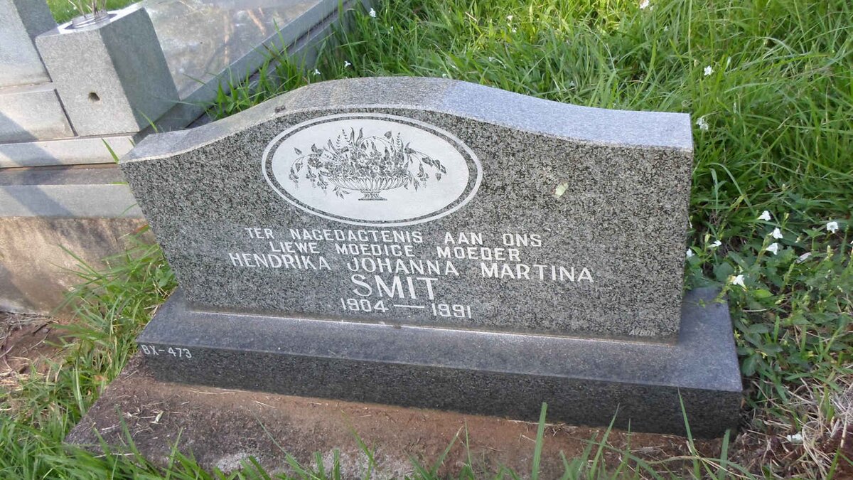 SMIT Hendrika Johanna Martina 1904-1991