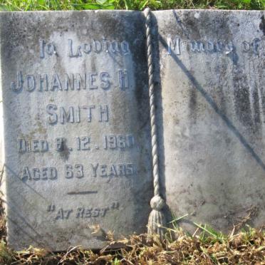 SMITH Johannes Henry -1960