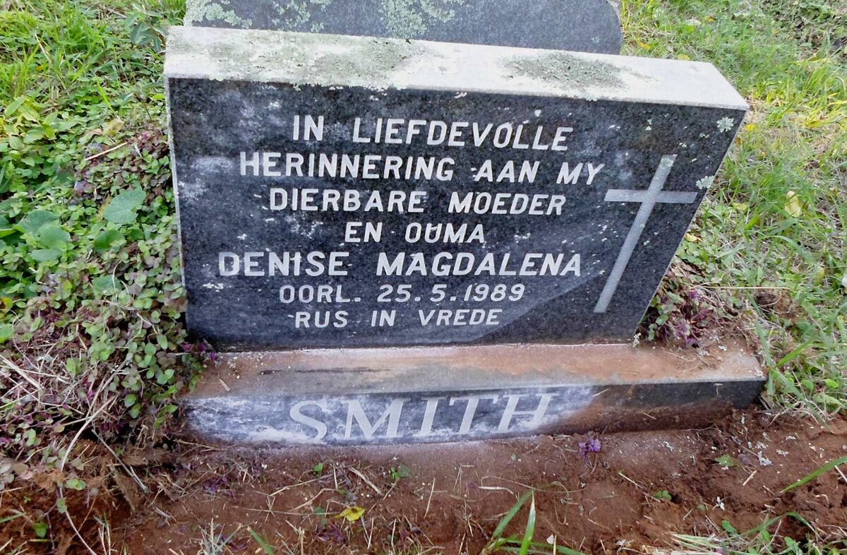 SMITH Denise Magdalena -1989
