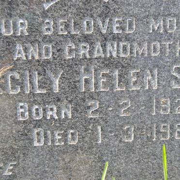 SMITH Cecily Helen 1924-1981