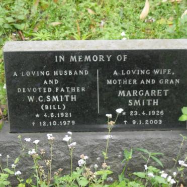 SMITH W.C. 1921-1979 &amp; Margaret 1926-2003 :: SMITH William Bruce Campbell 1952-1953