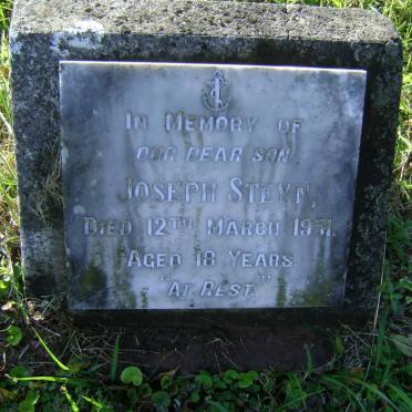 STEYN Joseph -1951