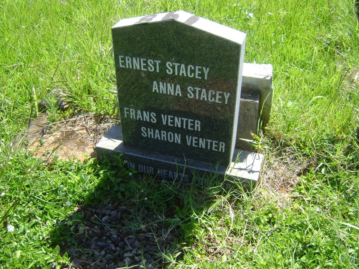 STACEY Ernest -1953 :: STACEY Anna :: VENTER Frans :: VENTER Sharon