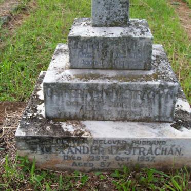 STRACHAN George -1913 &amp; Catherine N.M. -1947 &amp; Alexander D. -1957