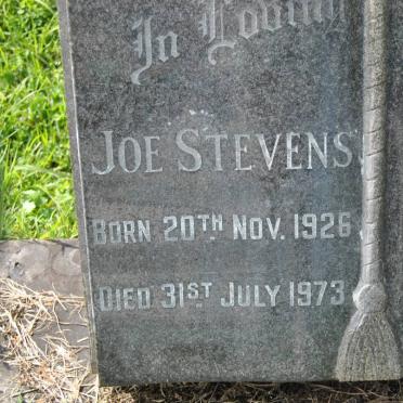 STEVENS Joe 1926-1973