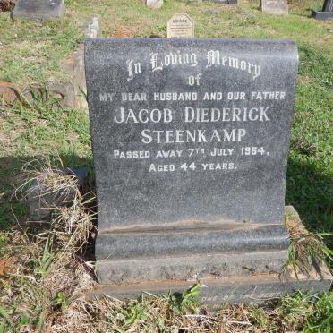 STEENKAMP Jacob Diederick -1964