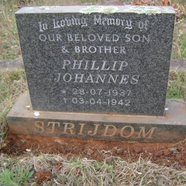 STRIJDOM Phillip Johannes 1937-1942