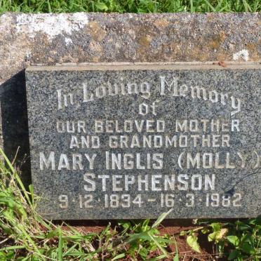 STEPHENSON Mary Inglis 1894-1982  