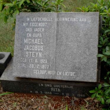 STEYN Michael Jacobus 1923-1977 :: STEYN Rita 1948-1949