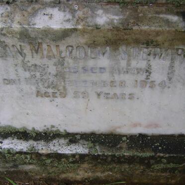 STEWART Allan Malcolm -1954