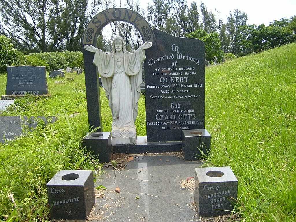 STONE Ockert -1973 &amp; Charlotte -1977