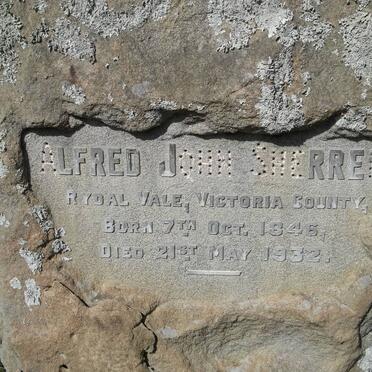 SHERREN Alfred John 1846-1932