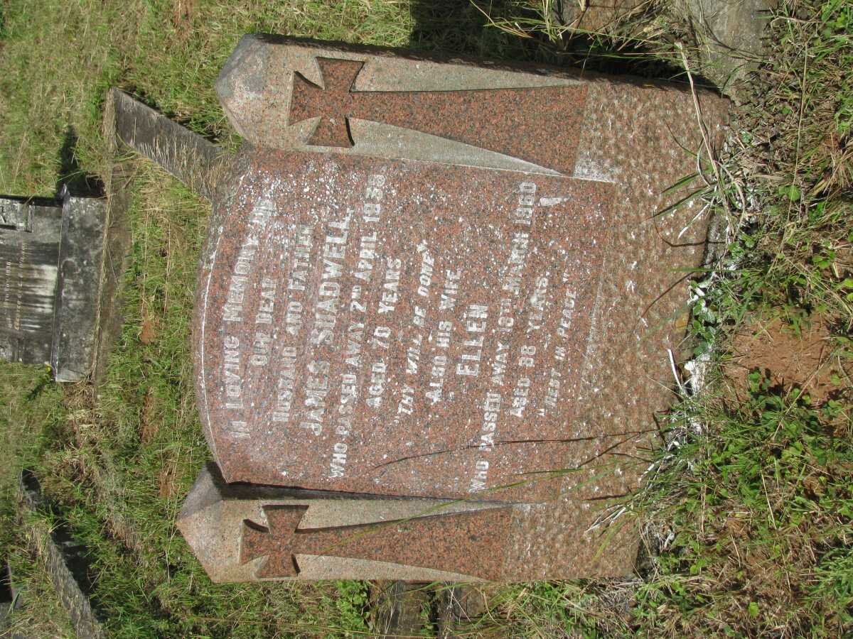 SHADWELL James -1938 &amp; Ellen -1960 