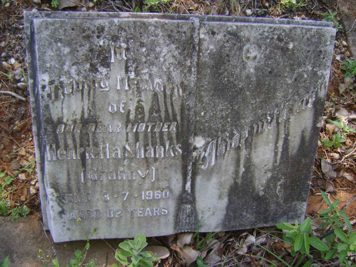 SHANKS Henrietta -1960