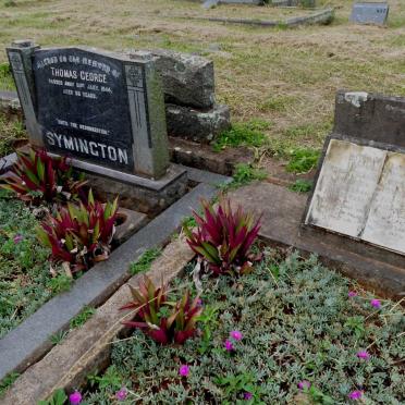 SYMINGTON Thomas George -1949 &amp; Mary Henderson -1964 :: Thomas George -1944