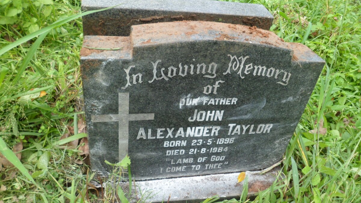 TAYLOR John Alexander 1896-1984