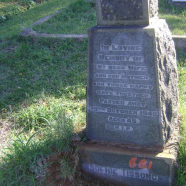 TISSONG Sophie -1945