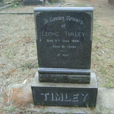 TIMLEY Leong -1966