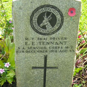 TENNANT E.E. -1918