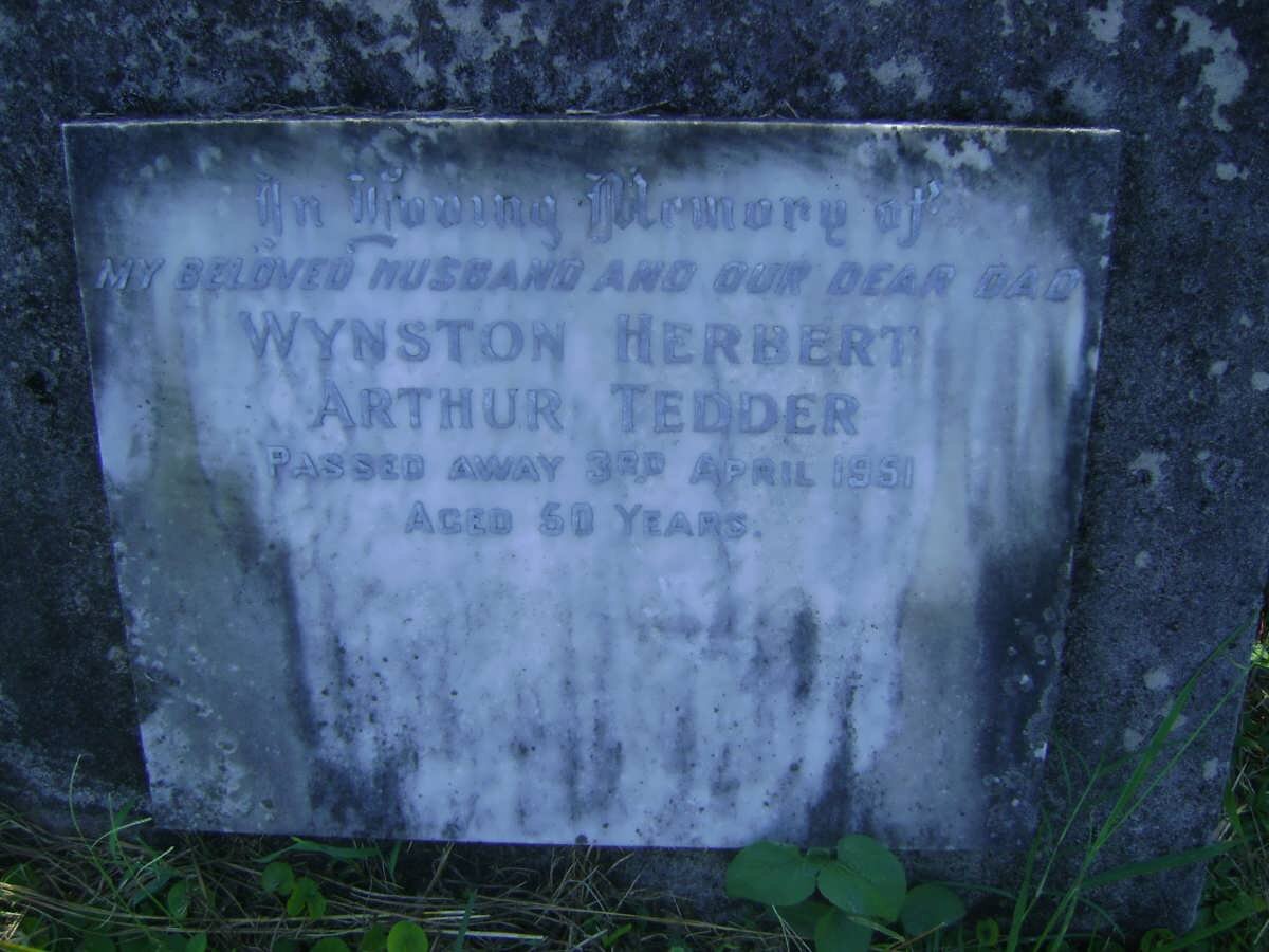 TEDDER Wynston Herbert Arthur -1951