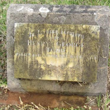 TODD Henry George -1958