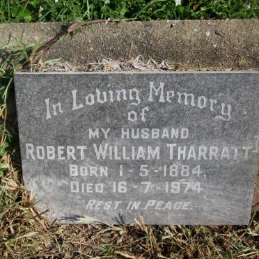 THARRATT Robert William 1884-1974