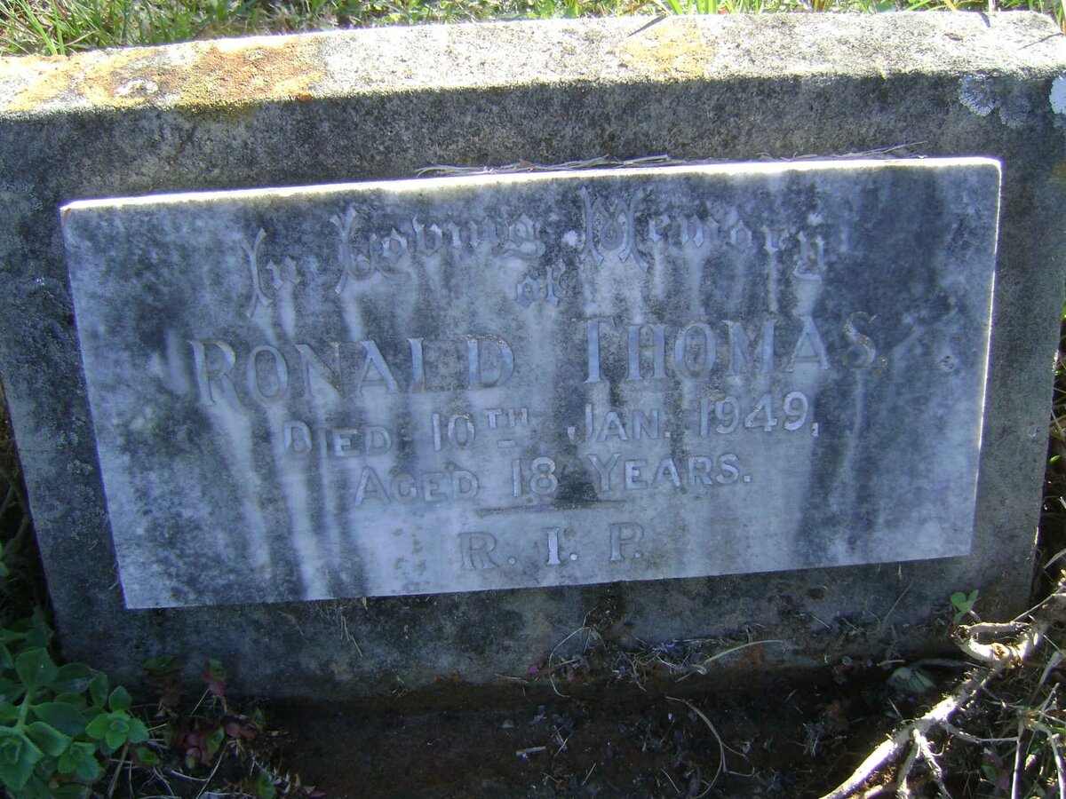 THOMAS Ronald -1949