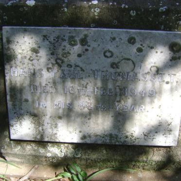 THOMASSET Hans Paul -1949