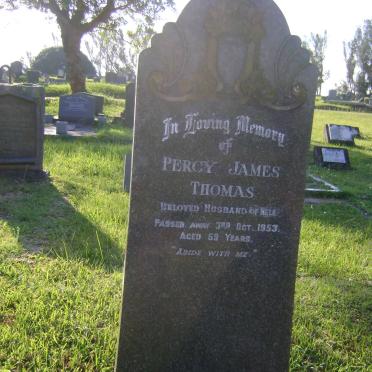 THOMAS Percy James -1953