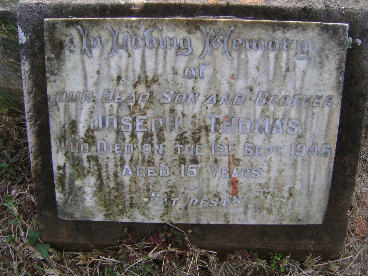 THOMAS Joseph -1946