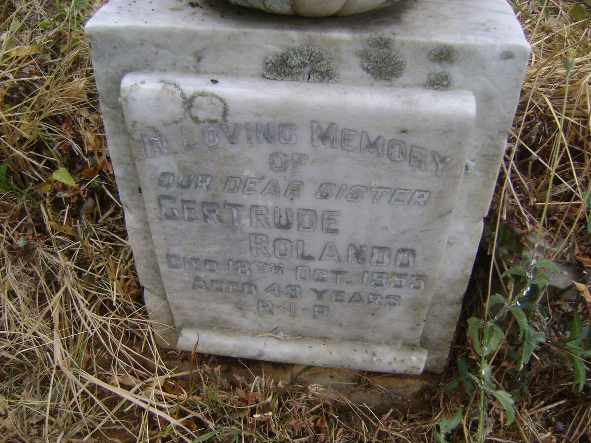 ROLANDO Gertrude -1955