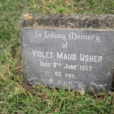 USHER Violet Maud -1968