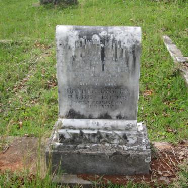 USSHER Albert -1960 &amp; Hannah 1899-1989