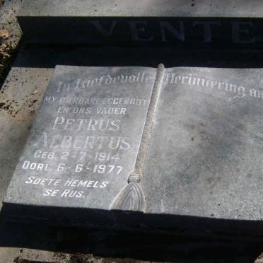 VENTER Petrus Albertus 1914-1977