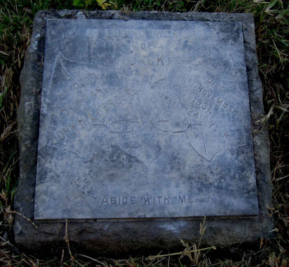 VERGERS John H.E. -1931