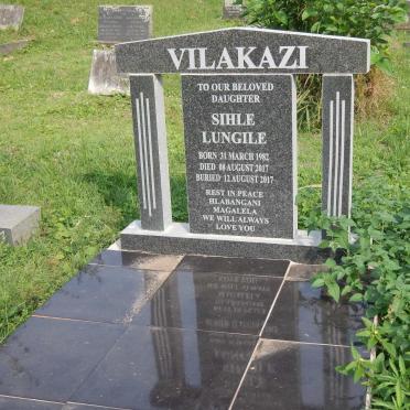 VILAKAZI  Sihle Lungile 1982-2017