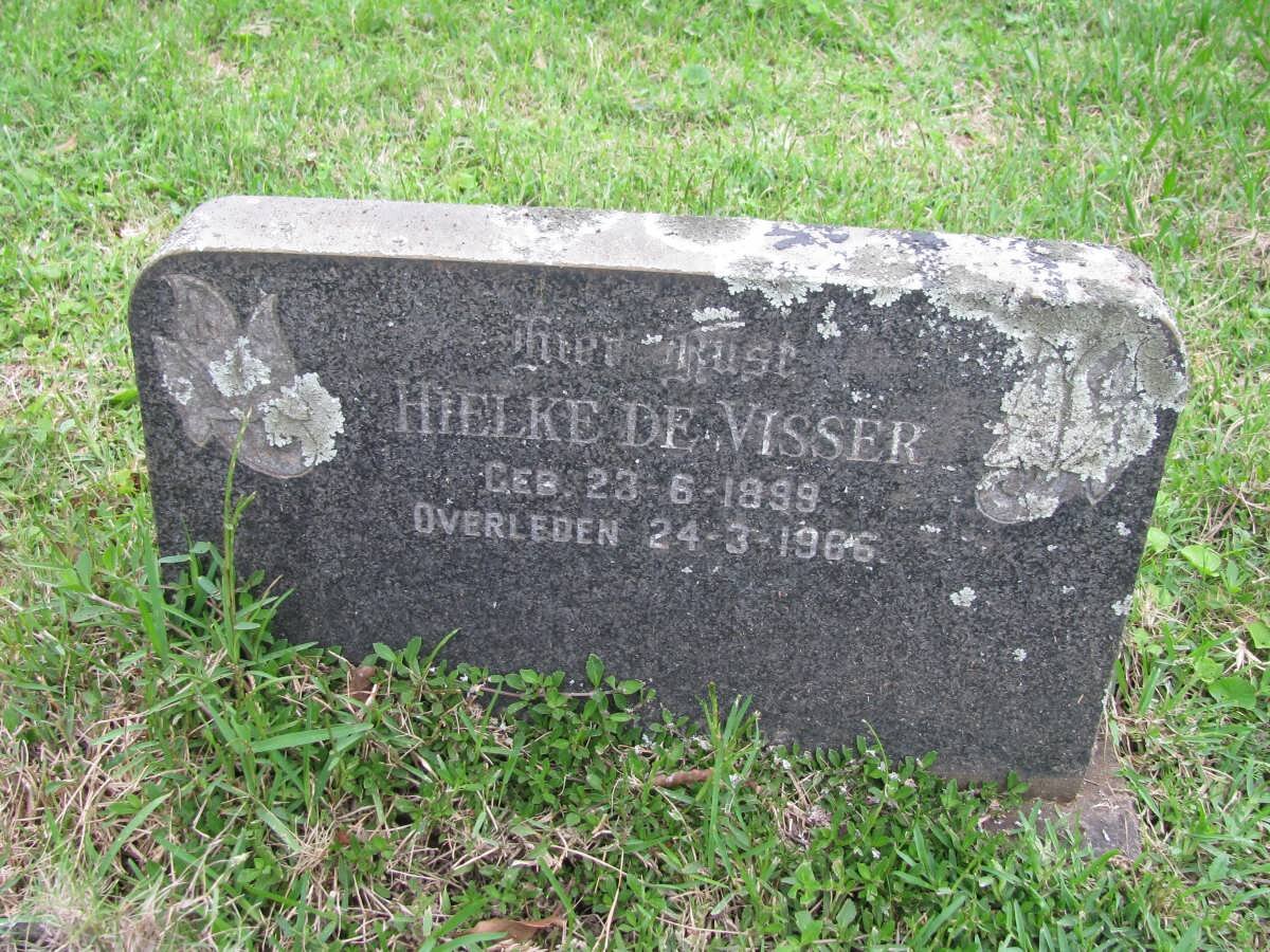 VISSER Hielke, de 1899-1966