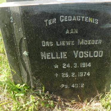 VOSLOO Nellie 1914-1974