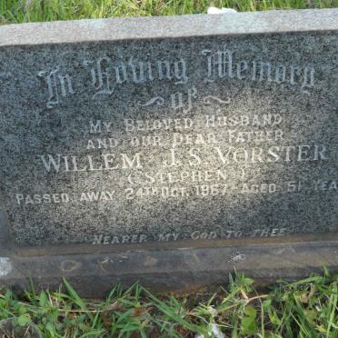 VORSTER Willem J.S. -1967