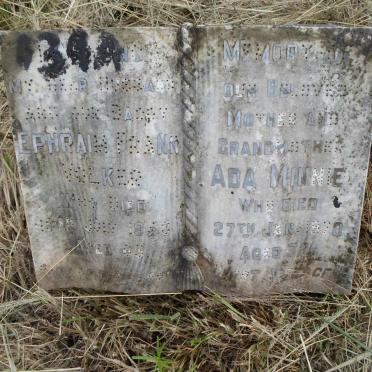 VOLKER Ephraim Frank -1948 &amp; Ada Minnie -1970 