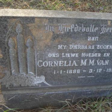 VUUREN Cornelia M.M., van 1886-1967