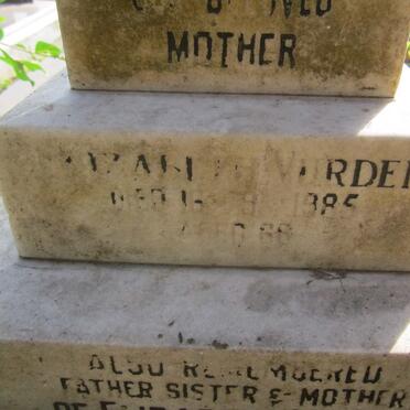 VURDEN Elizabeth -1985