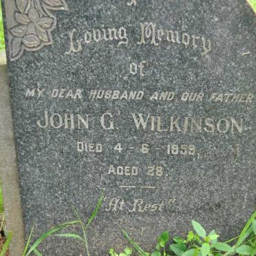 WILKINSON John G. -1959