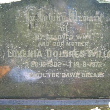 WILLEY Luvenia Dolores 1902-1972
